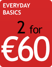 2 for 60 euro offer